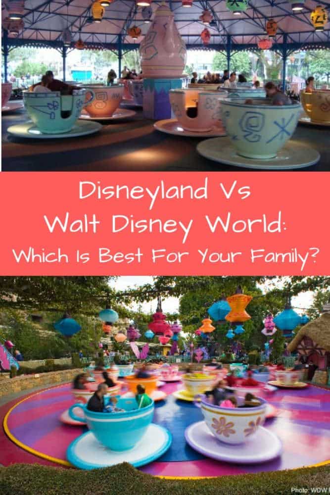 Disney world vs disneyland, how do they compare? Which is better for your family? We compare rides, hotels, character meals and more. #disneyland #disneyworld #compare #howaretheydifferent? #whatage?
