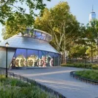 sea glass carousel at battery park, NYC