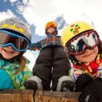 kids ski free at Aspen Snowmass