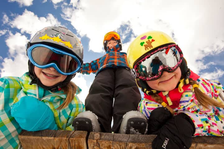kids ski free at Aspen Snowmass