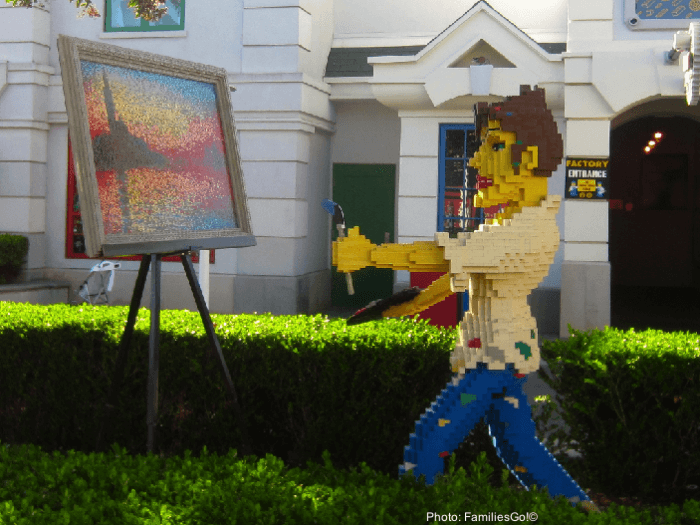 A Painter At Legoland
