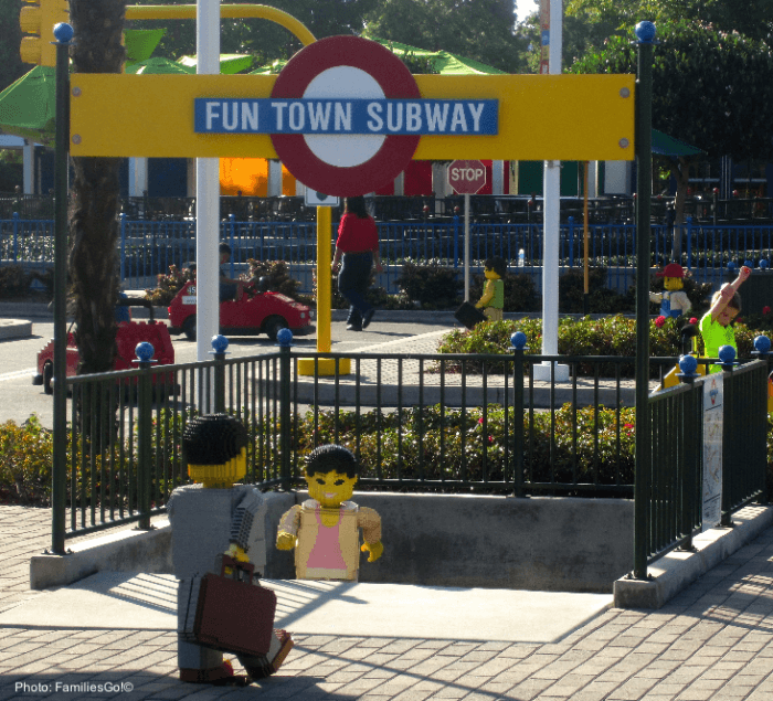 Here's What We Loved At Legoland: What They Build A Subway Station At Legoland
