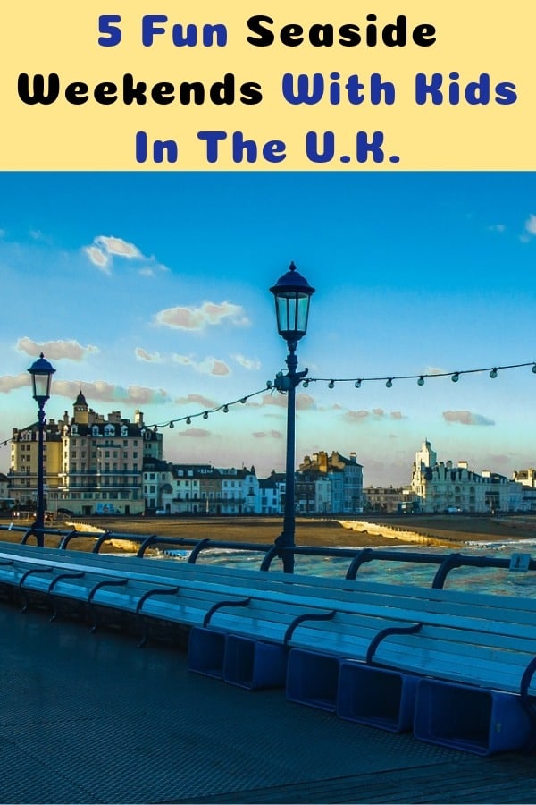 5 weekend trips to the seaside in england that are easy to do with kids and offer a lot to do beyond playing in the sand. #uk #england #weekend #break #ideas #kids #family