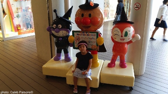 The anpanman museum and mall in kobe japan