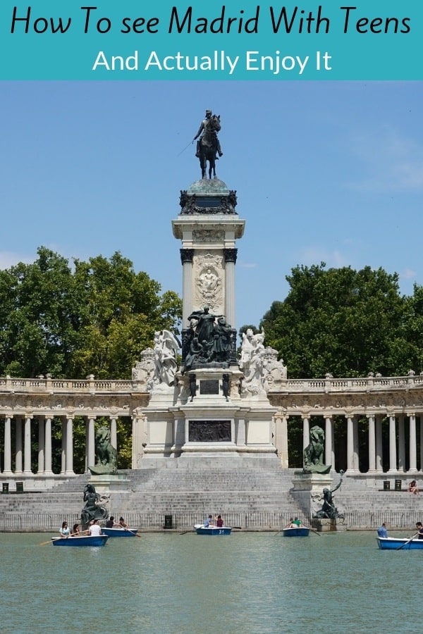 Madrid is a fun city with kids. Skip some of the dry stuff and opt for some adventures instead. #madrid #vacation #teens #thingstodo