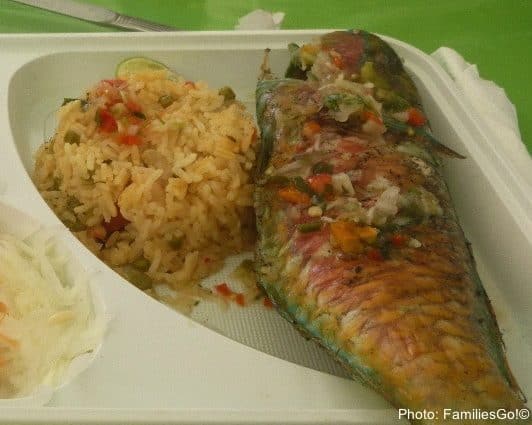 Guadeloupe serves yummy fish