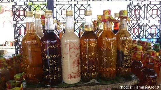 Guadeloupe: Unique Resorts + Amazing Things To Do With Kids You can buy homemade concoctions like these in the markets in point-a-pitre