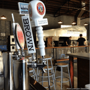Beer and glassmaking in asheville, north carolina