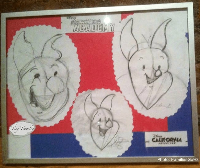 Animation academy at california adventure
