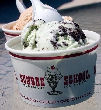Ice Cream From Sundae's On Cape Cod