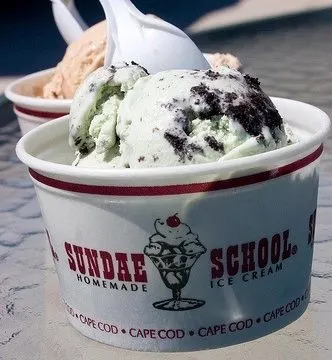 ice cream from sundae's on cape cod