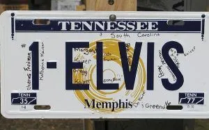 License plate is the classic road trip game