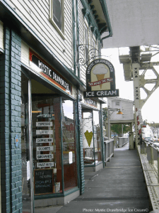 Mystic town and its best ice cream