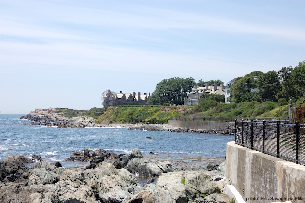 Newport's cliff walk is free and meanders along the water, below the "cottages" of newport's gilded-age millionaires. It's a free and easy way to see these giant homes with kids.
