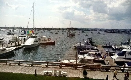 newport harbor from the harbor hotel