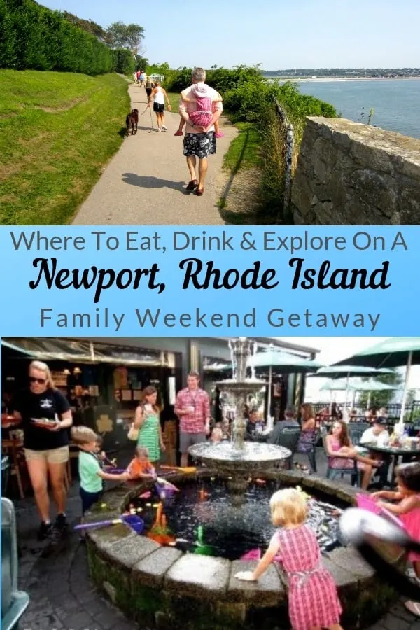 newport rhode island has more than enough fun actvities to fill a summer weekend getaway with kids. here is an itinerary for your own family getaway. #newport #rhodeisland #summer #weekend #destination #ideas #kids