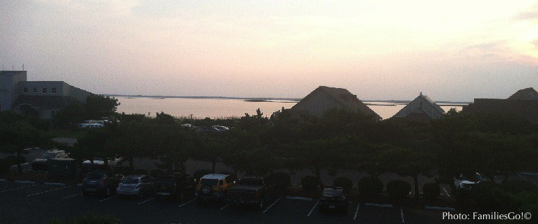 Our view from the sanderling