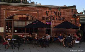 V-no wine bar in baltimore