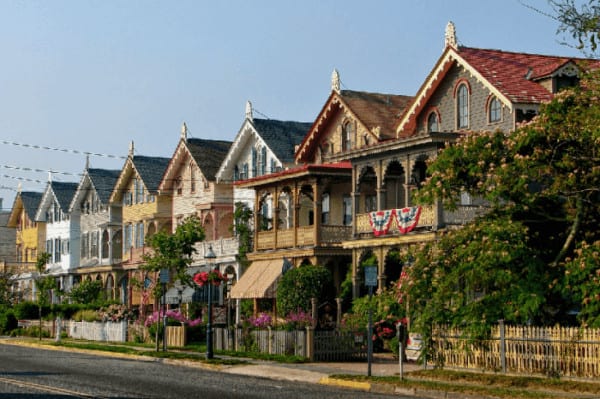 Cape May Is Known For Its Gingerbread Homes And Fantastic Beach.