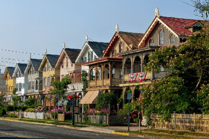 cape May is known for its gingerbread homes