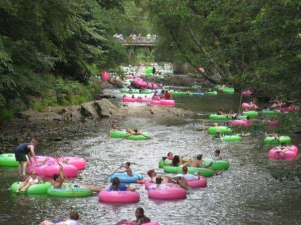 Tubing in helen ga is an easy staycation getaway
