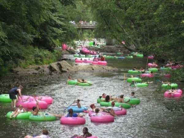 9 Day Trips From 12 Cities Your Kids Will Love Tubing in helen ga is an easy staycation getaway