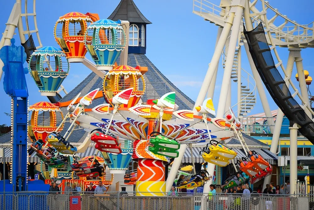 Chill Out &Amp; Have Fun On A Cape May, Nj Getaway With Kids Morey's piers in wildwoods, nj, have rides small kids love, like the balloons and flying cars, as well as roller coasters for thrill-seeking teens..