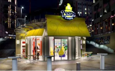 the peeps store is a great staycation treat in national harbor