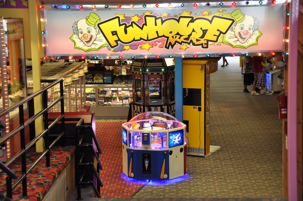 Arcades are some of the classic boardwalk amusements kids love in wildwoods, nj