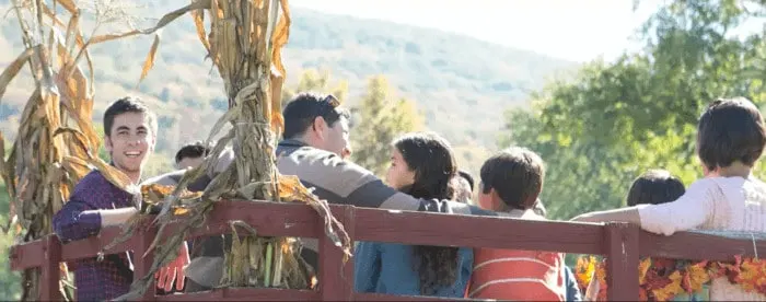 8 Places To Enjoy Spectacular Fall Foliage With Kids hay rides are just one of many fall-foliage-related activities in the poconos.