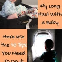 20 hours on a plane with a baby? Yes, you can. Here are 10 tips for planning and managing a long-haul flight with a baby or toddler. #baby #travel #flight #airplane #tips #longhaul