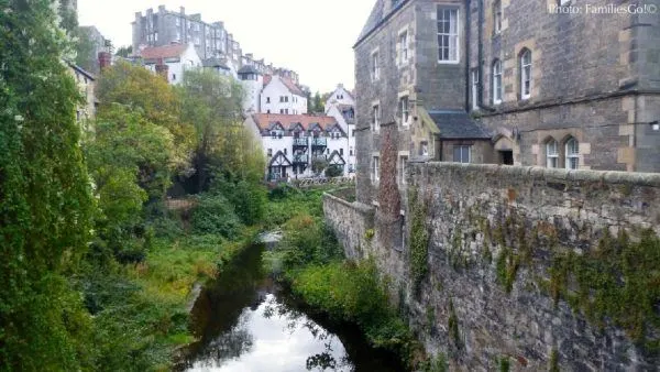 the bucolic waters of leith in edinburgh