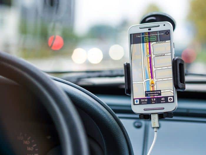 hands-free navigating is important to road-trip safety. a dashboard phone holder is handy if you don't have a navigator in the passenger seat.