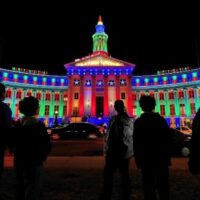Denver lights up at the holidays