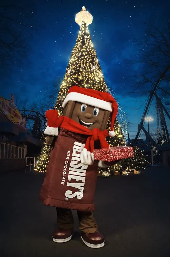 hershey gets festival at christmas time