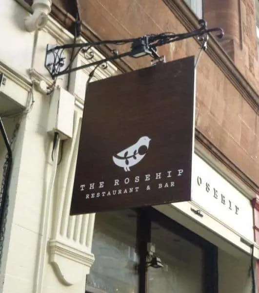 The Principal Hotel: Ideal For Families Exploring Edinburgh the rosehip is a family friendly restaurant with good food on rose street.