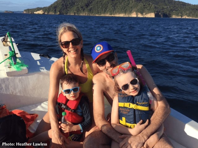 It's easy to get out in nature with kids in costa rica