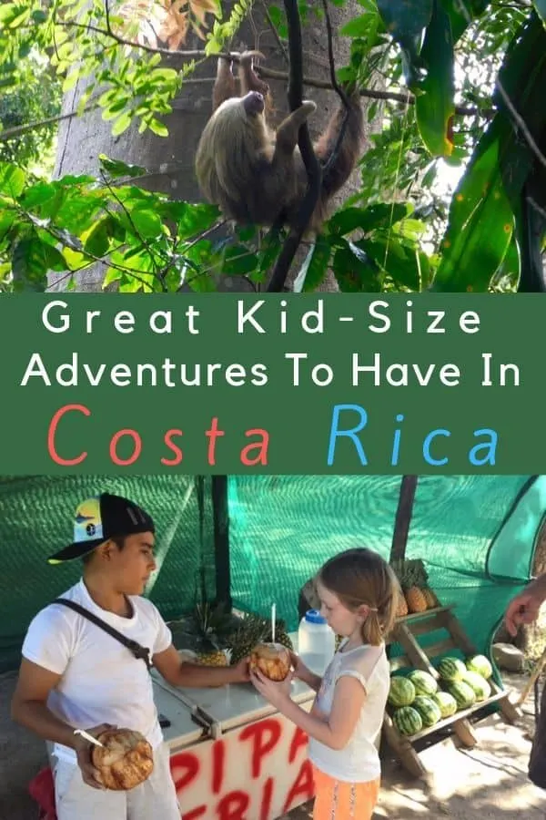 here is the scoop on where to see animals, where to find good ice cream and other tips on how to take young kids to costa rica. we also review a family friendly resort. #costarica #vacation #kids #thingstodo #wheretostay #hotels #food #tips