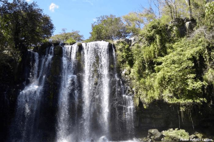 Waterfalls are part of the outdoor fun in costa rica