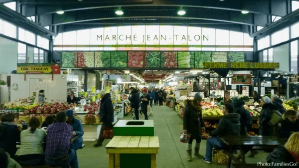Your Plan For An Awesome Montreal Winter Weekend With Kids jean talon is a fun green market in montreal