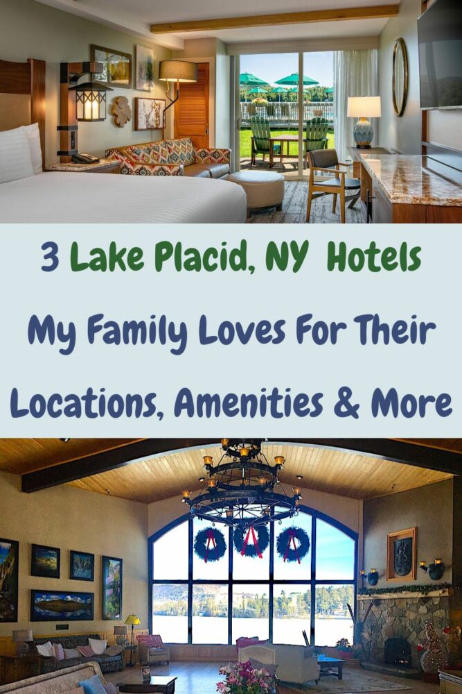 High peaks resort, the golden arrow and crowne plaza are family hotels in downtown lake placid, ny. Here's what we love, like and don't like about each one.