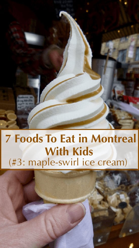montreal has a a lot of very delicious things to eat, from french croissants to maple ice cream to duck confit, you and your kids will find plenty of dishes to like. #montreal #food #dining #whatitoeat #kids #travel