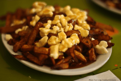 You must eat poutine in montereal