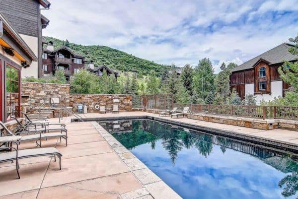 Private villas can come with pools in vail