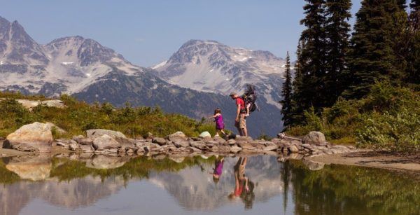 Getting outdoors is easy in summer in whistler, bc