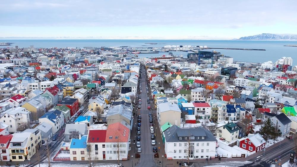 Reykjavic is scenic seaside city to walk around