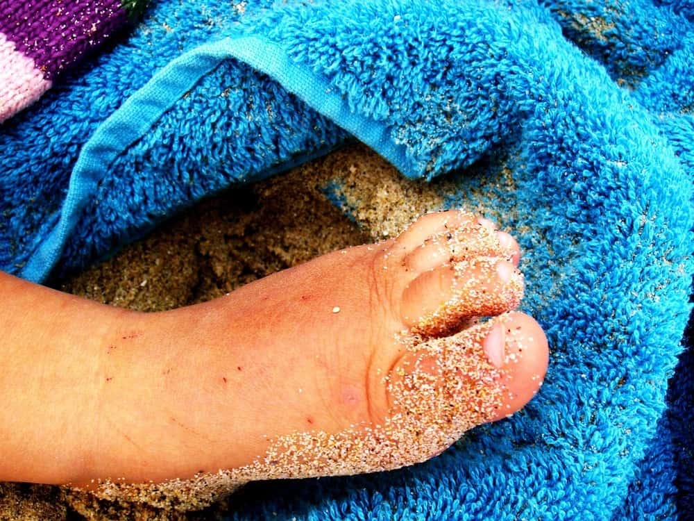 Bring your own big fluffy beach towels when you rent a vacation house