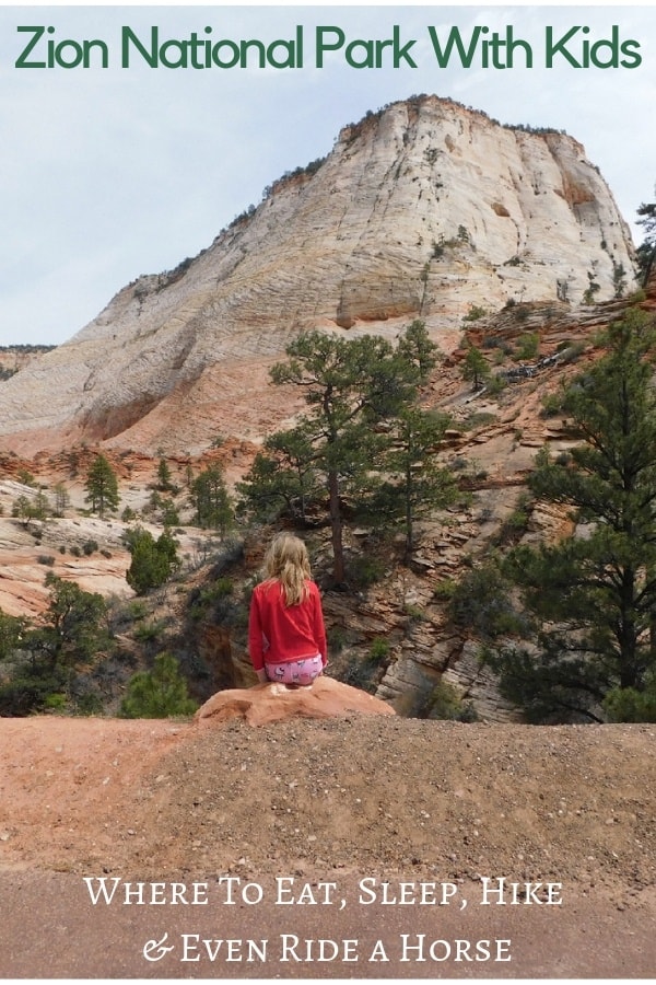 zion national park is an easy park to visit with kids. here is all you need to know to plan a great family trip here. #zion #nationalpark #kids #family #vacation #guide #itinerary