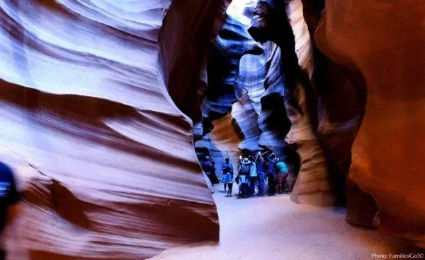 antelope slot canyon near page az