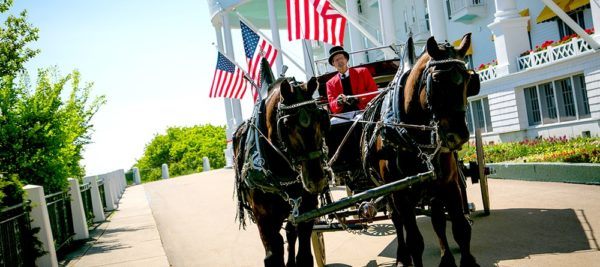 The grand hotel in mackinac island has nice summer hotel packages for families